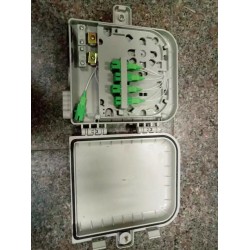 copy of PON PLC splitter - rozbočovač, default connector type SC/PC 2mm, patch cable 1m, ABS box