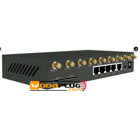Wodaplug® Dual SIM 5G 4G LTE-A dual module router MTK7621,4*LAN, 11ac ...