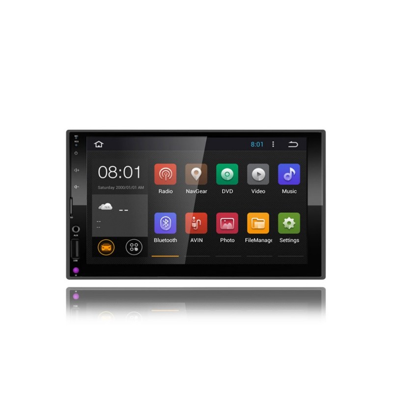 Wodasound® TU901, 7" univerzální 2 Din autorádio, Android 10