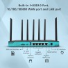 mtk 7621 ZTE WG1608-5G truly 5G 4G LTE  2.4 5 GHz metal body wifi router