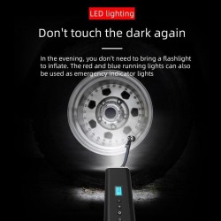 Wireless Inflatable Pump WDS-PUMP/X1 12V Portable Car Air Pumps Electric Tire Inflator LCD Digital Rechargeable tire inflator