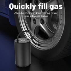 Pumpička na kola WDS-LOCKIT přenosná nabíjecí 12V 10.3 BAR s LCD digitálním displejem 12V a nástavci - Auto kolo člun