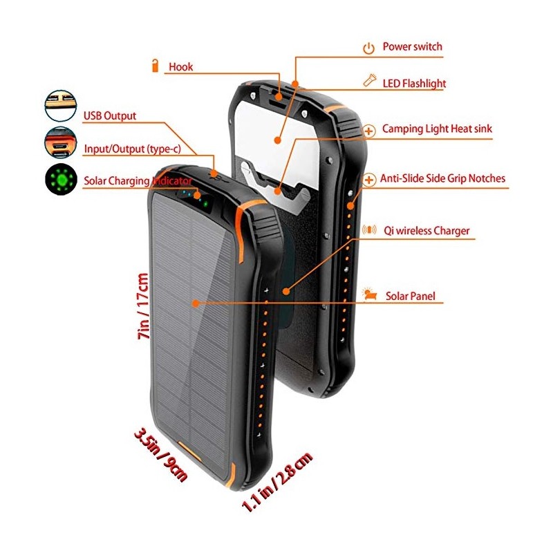 solar 26800 wireless charging