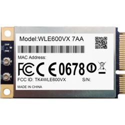 Qualcomm WLE600VX - 7A miniPCIe QCA9882 module,  802.11ac, 2,4 / 5GHz, 2x2 MIMO, reference XB140 design
