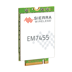 EM7455 DE5811E AirPrime Sierra wireless Module M.2, LTE-A, DC-HSPA+, HSPA+, HSDPA, HSUPA, WCDMA, GSM, GPRS, EDGE, CDMA, GNSS