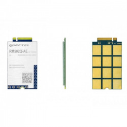 Quectel RM502Q-AE 5G NR sub-6GHz M.2 LTE cellular module, Qualcomm Snapdragon X55 5G modem, 4G LTE-A, 4x4 MIMO