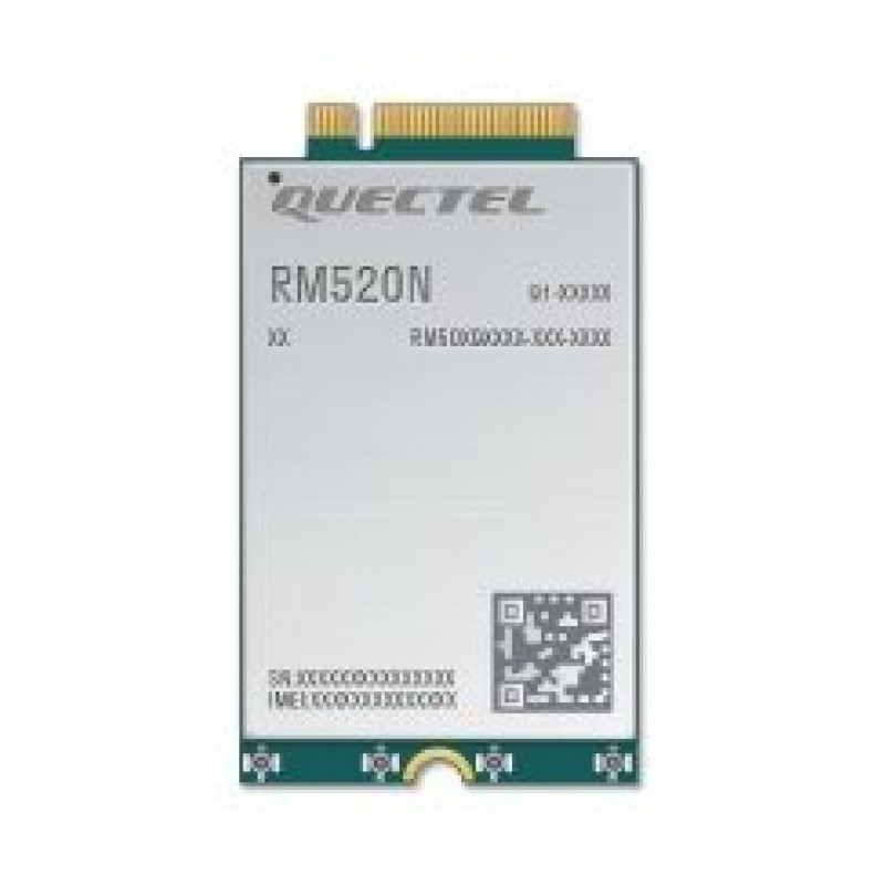 Quectel RM520N-GL 5G / 4G / LTE - A M.2 NGFF Modem, 3GPP Rel 16 NSA and SA operation Sub 6GHz, Global module, SDX62, 4x4 MIMO