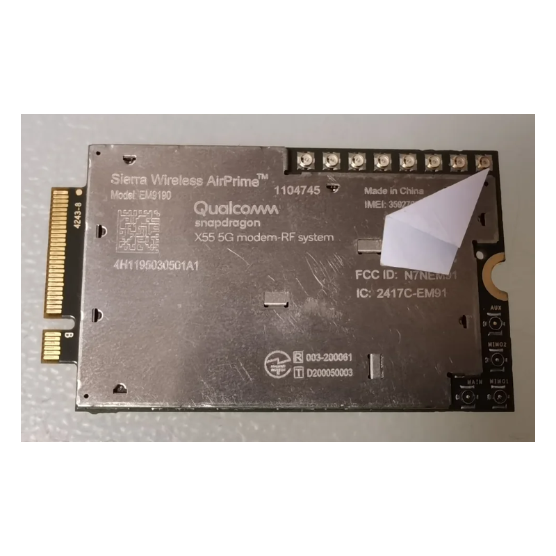 Caroline dato politiker Qualcomm SDX55 Sierra AirPrime EM9190 5G NR Sub-6 GHz Module
