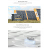 WDS QE02D 1200W 315000mAh  power station, solární záložní generátor, outdoor, UPS, dual & solar charge