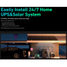 Modulární elektro system UPS a solární generátor elektřiny, Home and Outdoor,3600W, WDS FT3600, 2304Wh Modulární Baterie