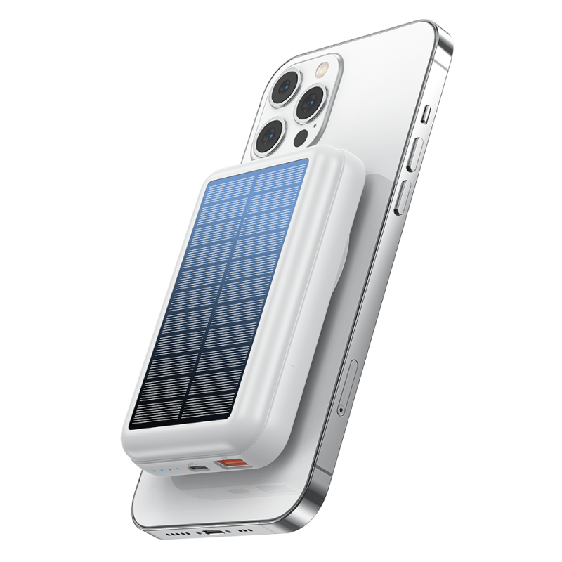 MagSafe powerbank WDSPD20W, partylife social networking™ 9000 mA/h Solar, Super Fast QC 3 SCP 22.5W